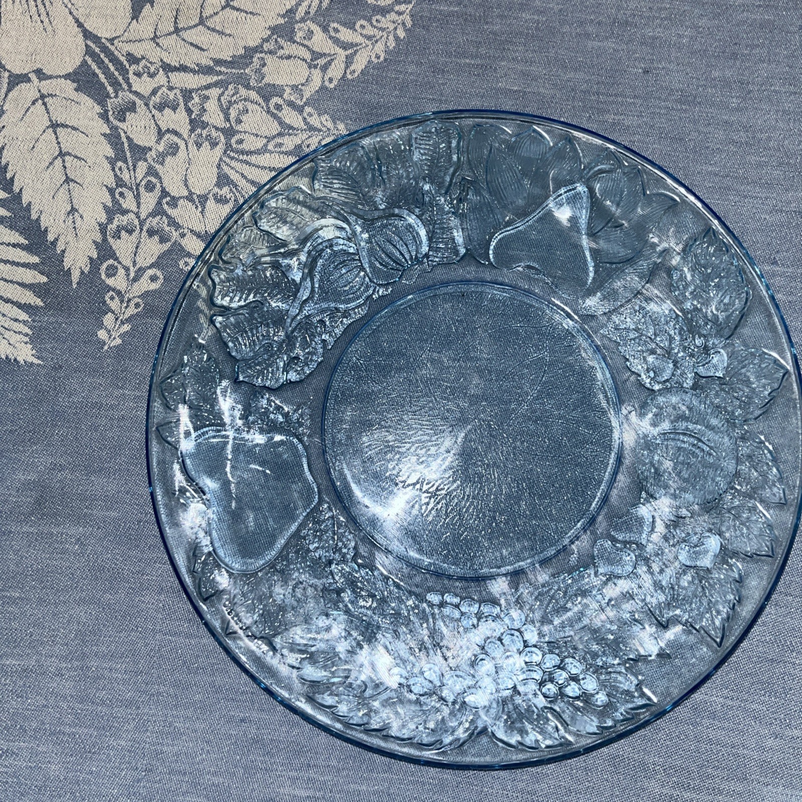 KIG Indonesia K126 Dinner Plate Ice Blue 10.5 Inch Single Replacement Plate
