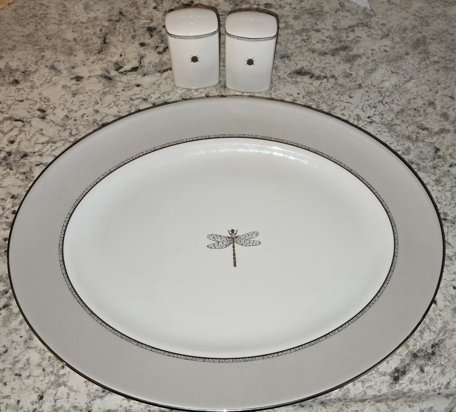 Kate Spade New York by Lenox “June Lane” Platinum Fine China.