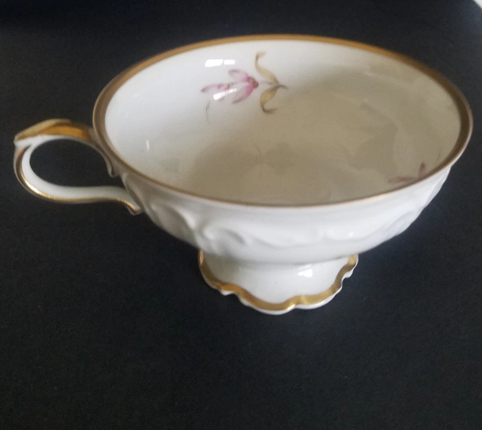 Vintage Edelstein Bavaria Maria Theresa 14 Pc Tea Service Magnolia China Set
