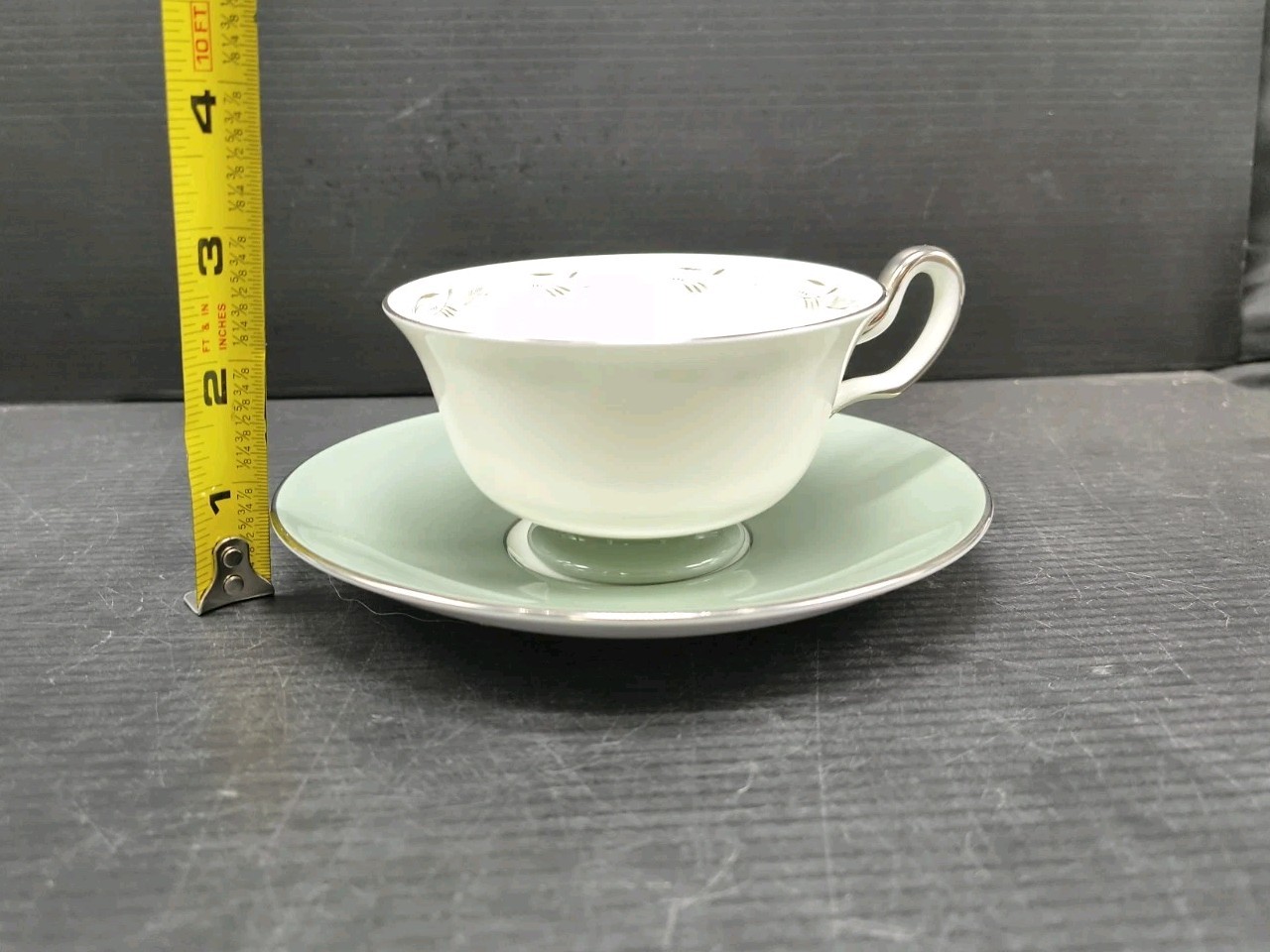 Wedgwood Halford Coffee/Tea Cups and Saucers – Excellent Used Condition Pair