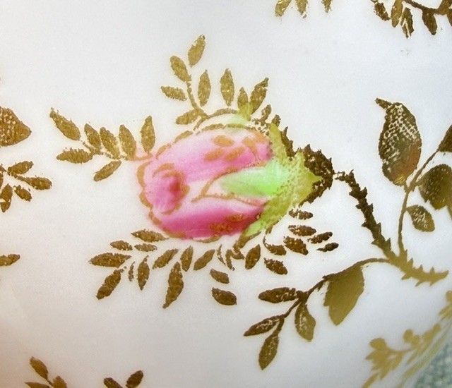 Vintage Royal Tuscan Teacup and Saucer Sunshine Rose Pattern English Bone China