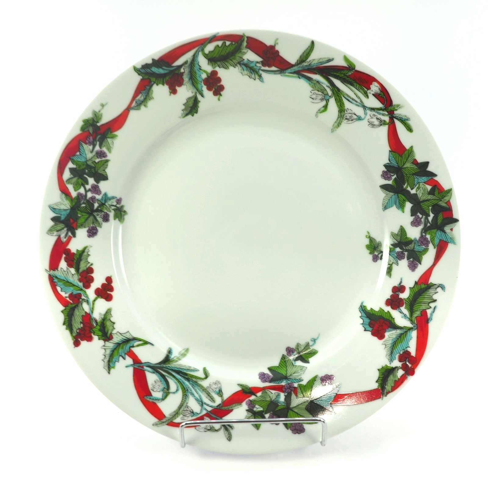 Holiday Garden Dinner Plate Martha Stewart Macy’s 11.25 in Brylane Home