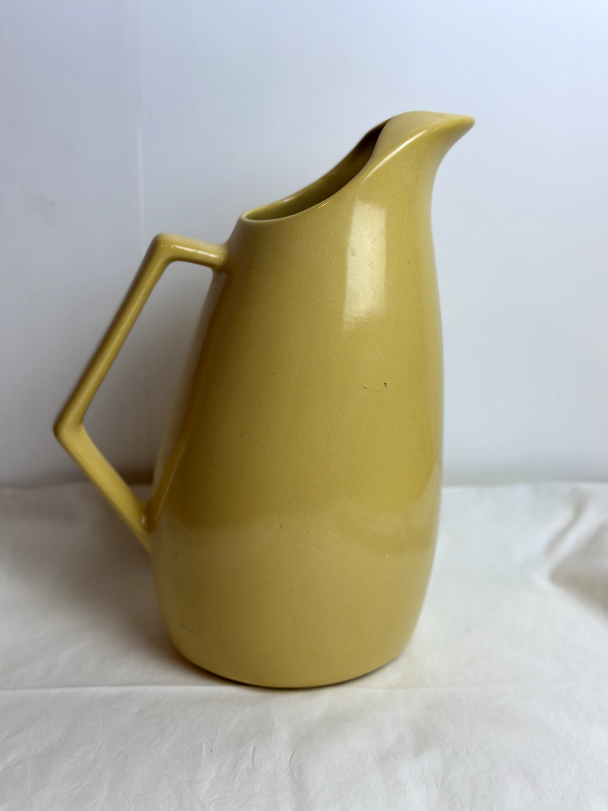La Solana Yellow Large Serving Pitcher, 11 1/4″.