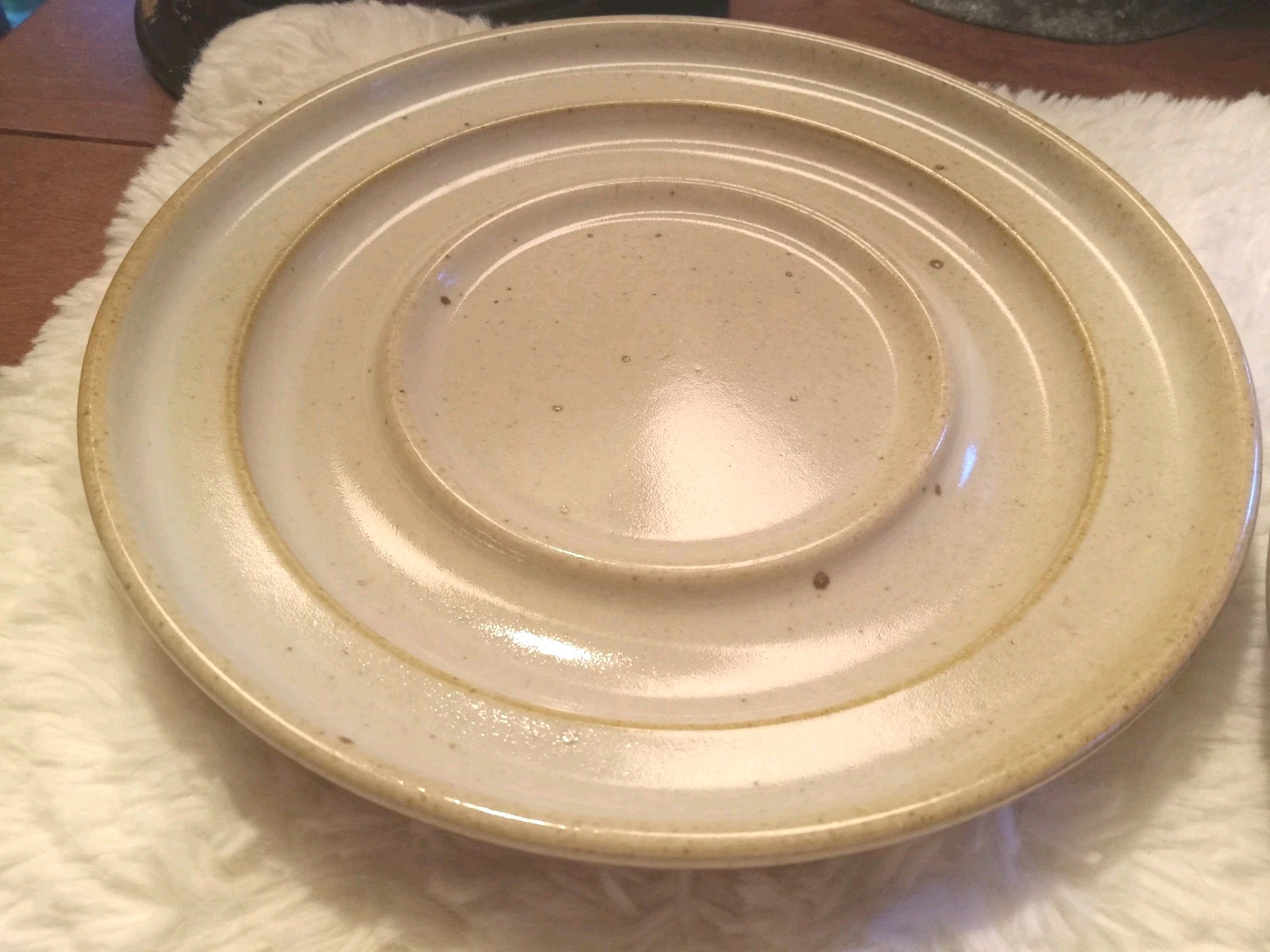 Vintage 70s Dansk Sugar Sand Niels Refsgaard Brown Mist Japan Cups & Saucers (2)