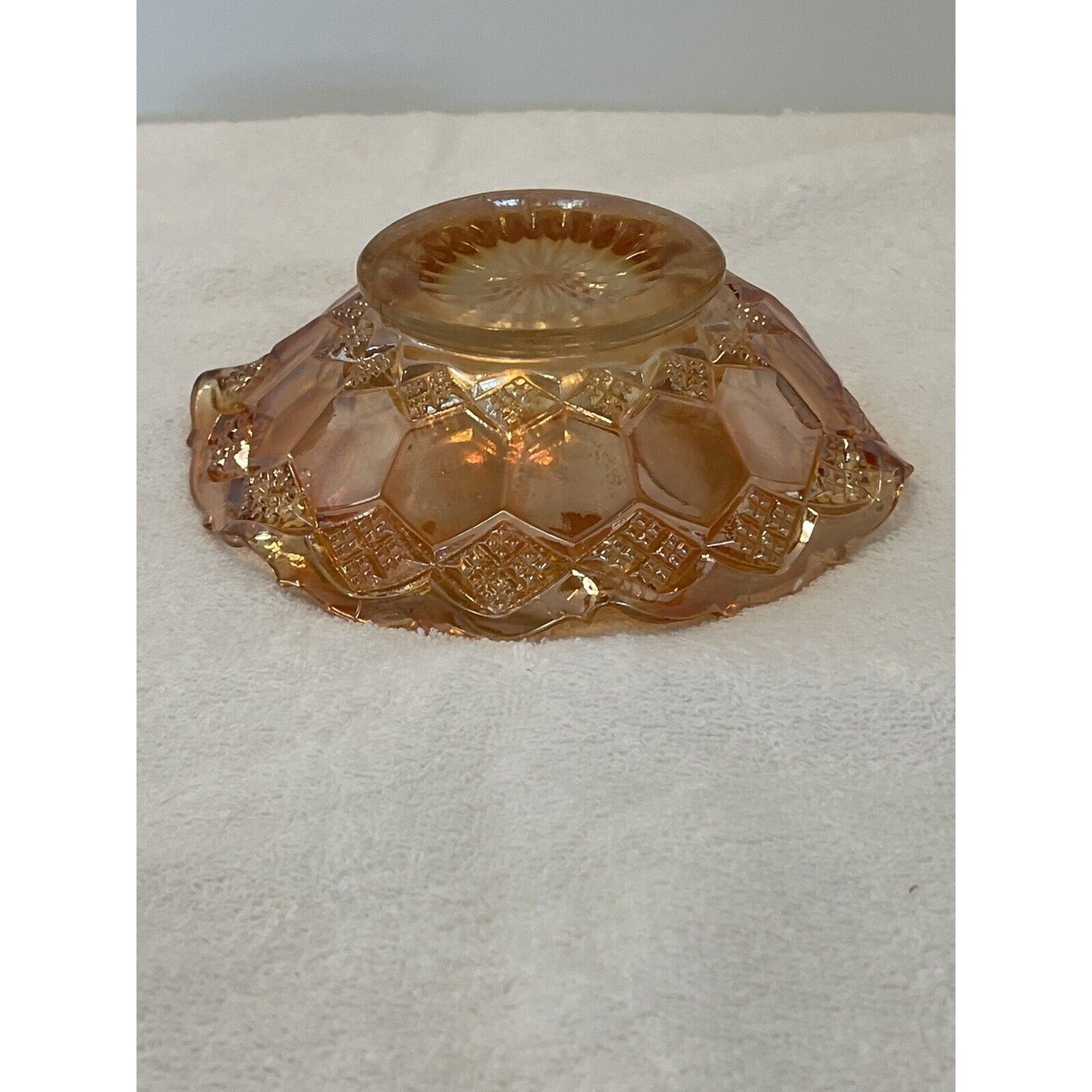Imperial Marigold Carnival Glass Bowl