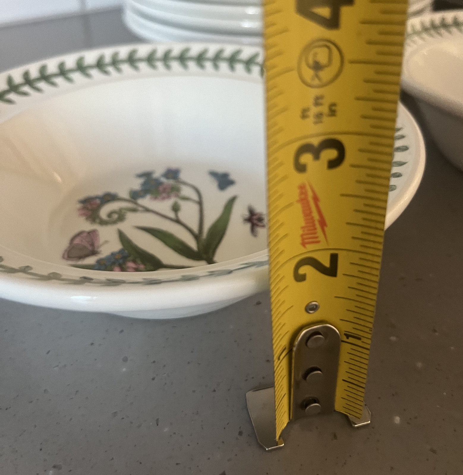 UNUSED 1990 Portmeirion Botanic Garden Dinner Salad Bread Plate Bowl CHOICE