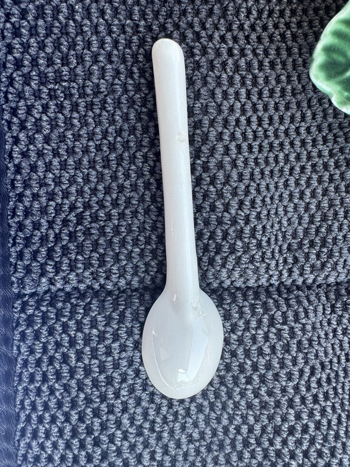VTG Bordallo Pinheiro Majolica Strawberry Condiment Dish-Lid, Spoon