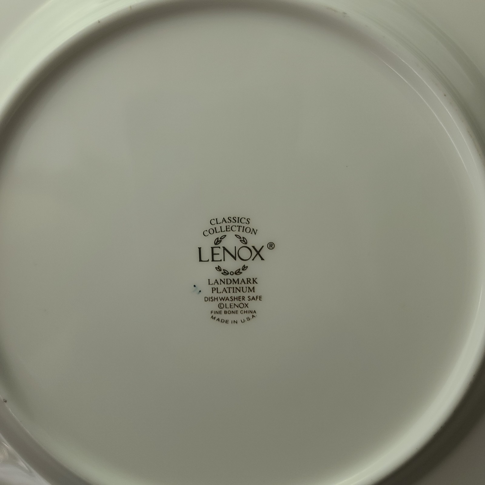 Lenox Landmark Platinum 2 Dinner 2 Salad &2 Bread Plates – Set of 6