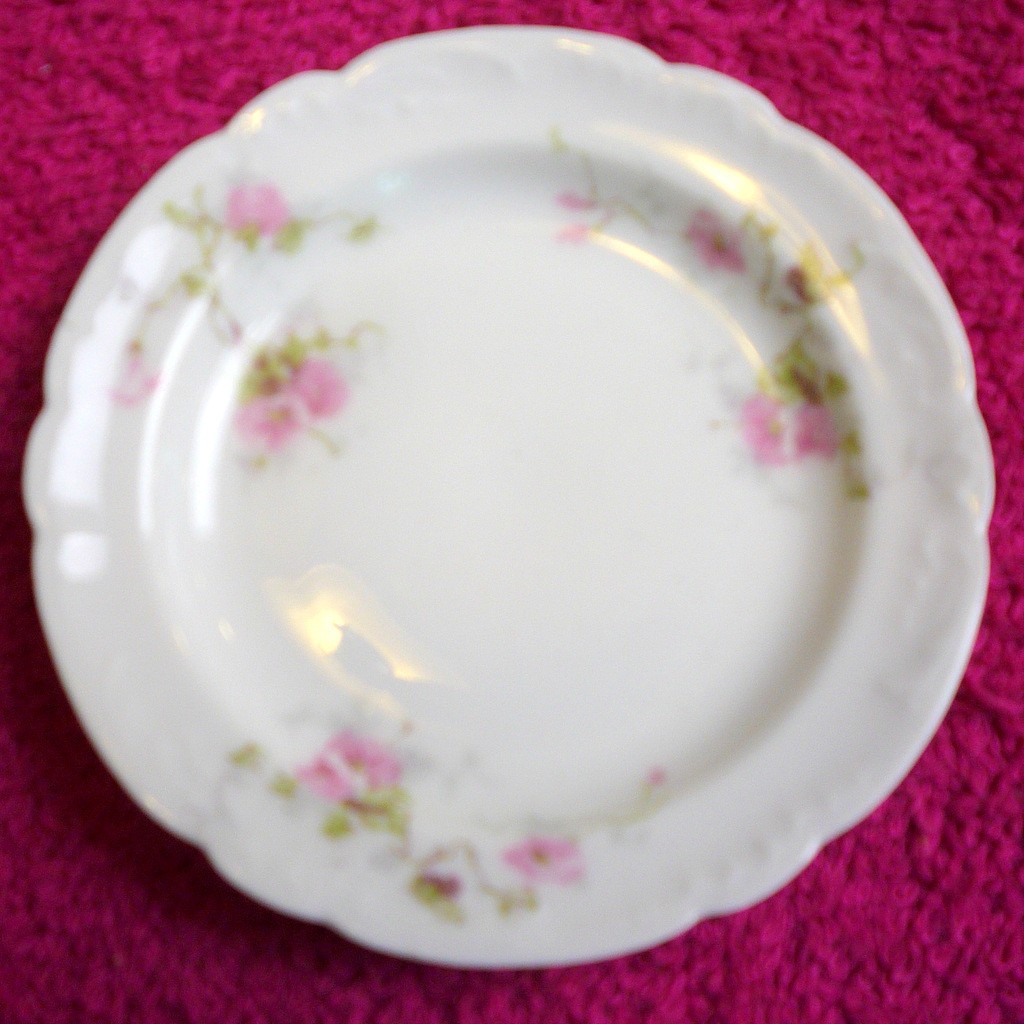 Theo Haviland (Schleiger 159A Blank 122) 3 1/4″ BUTTER PAT(s) Exc (7 left)