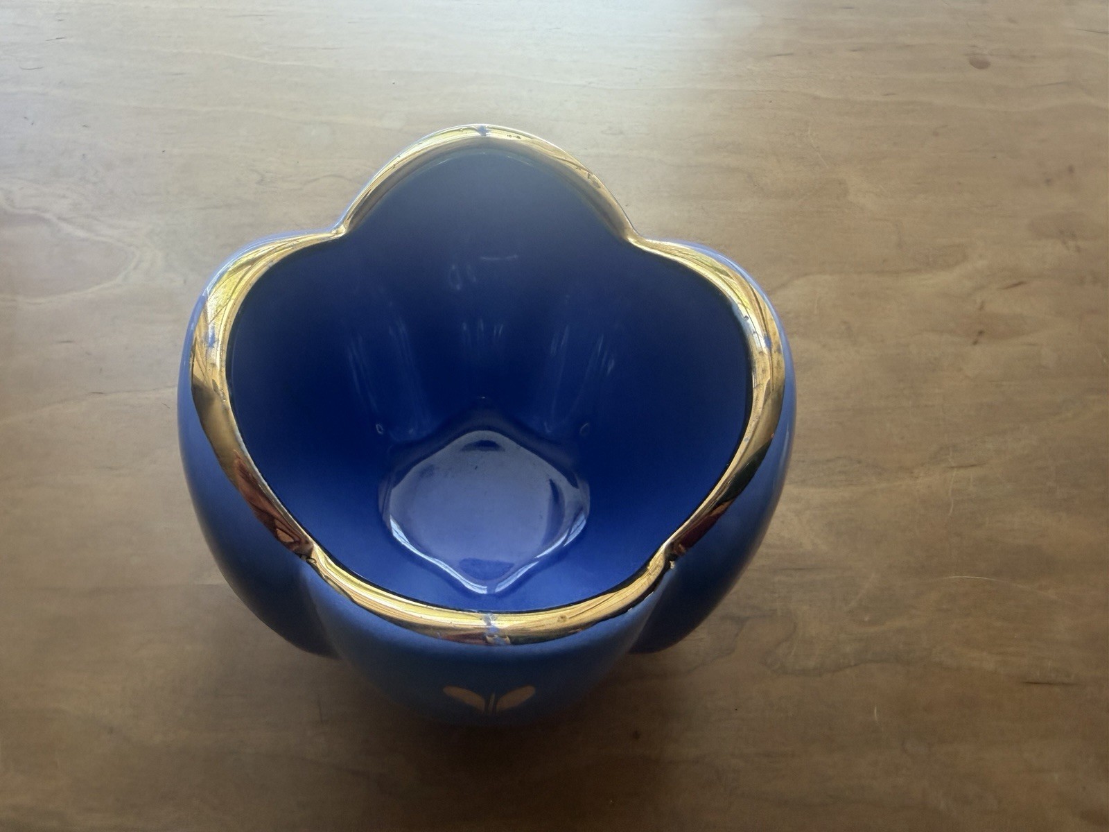 Vintage Upsala-Ekeby Ceramic Bowl, “Safir” (Sapphire) series – MCM Sweden