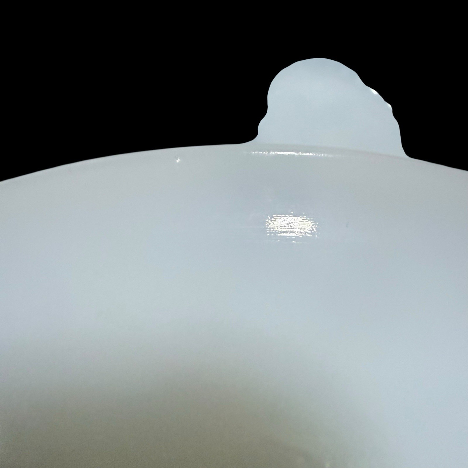 Set Of 4 Vtg Fire King blue swirl azurite 7.5″ flat soup bowls retro mcm Preown