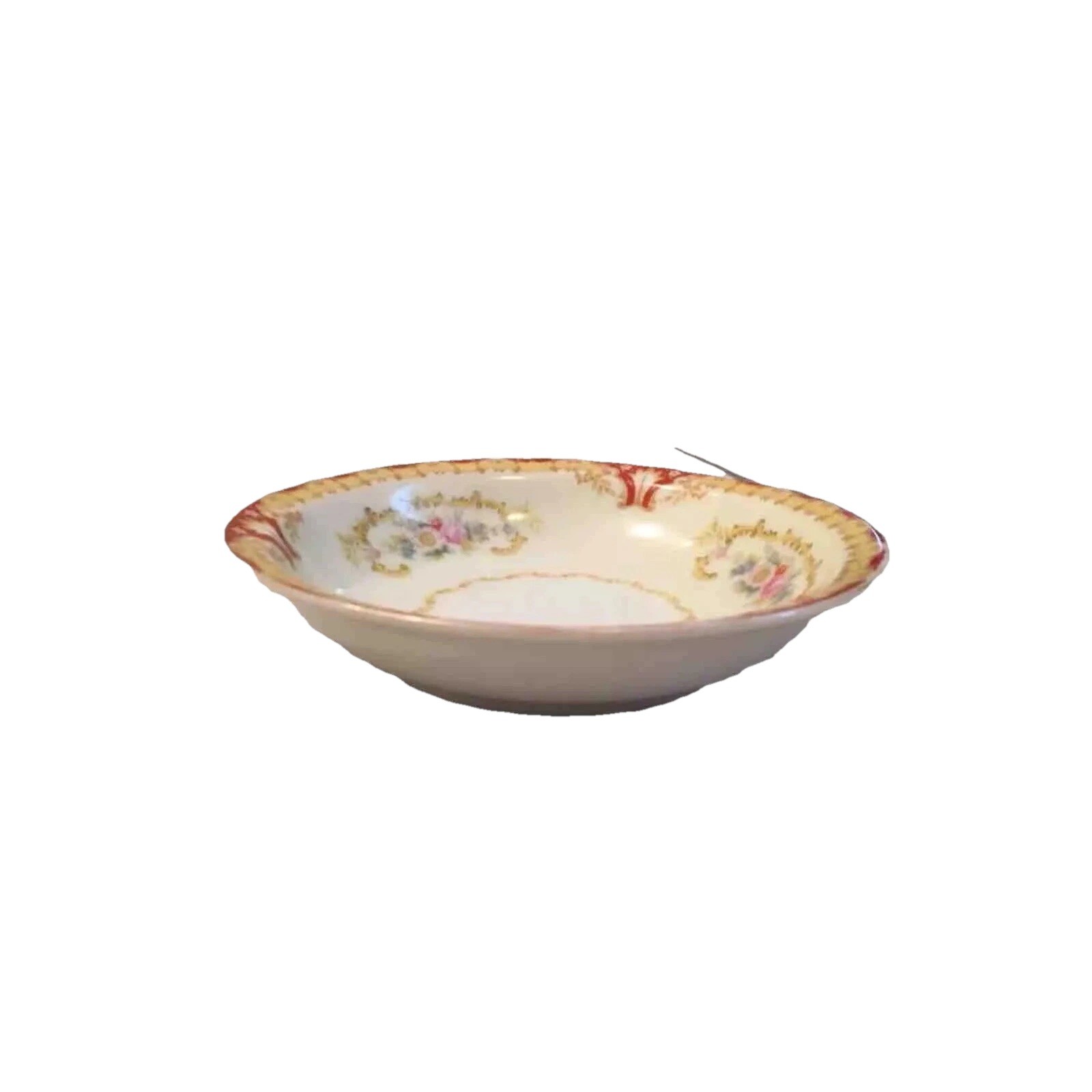 Vintage Hira China Fruit Sauce Dessert Bowl Dish Multicolored 5 1/2 Inches Wide
