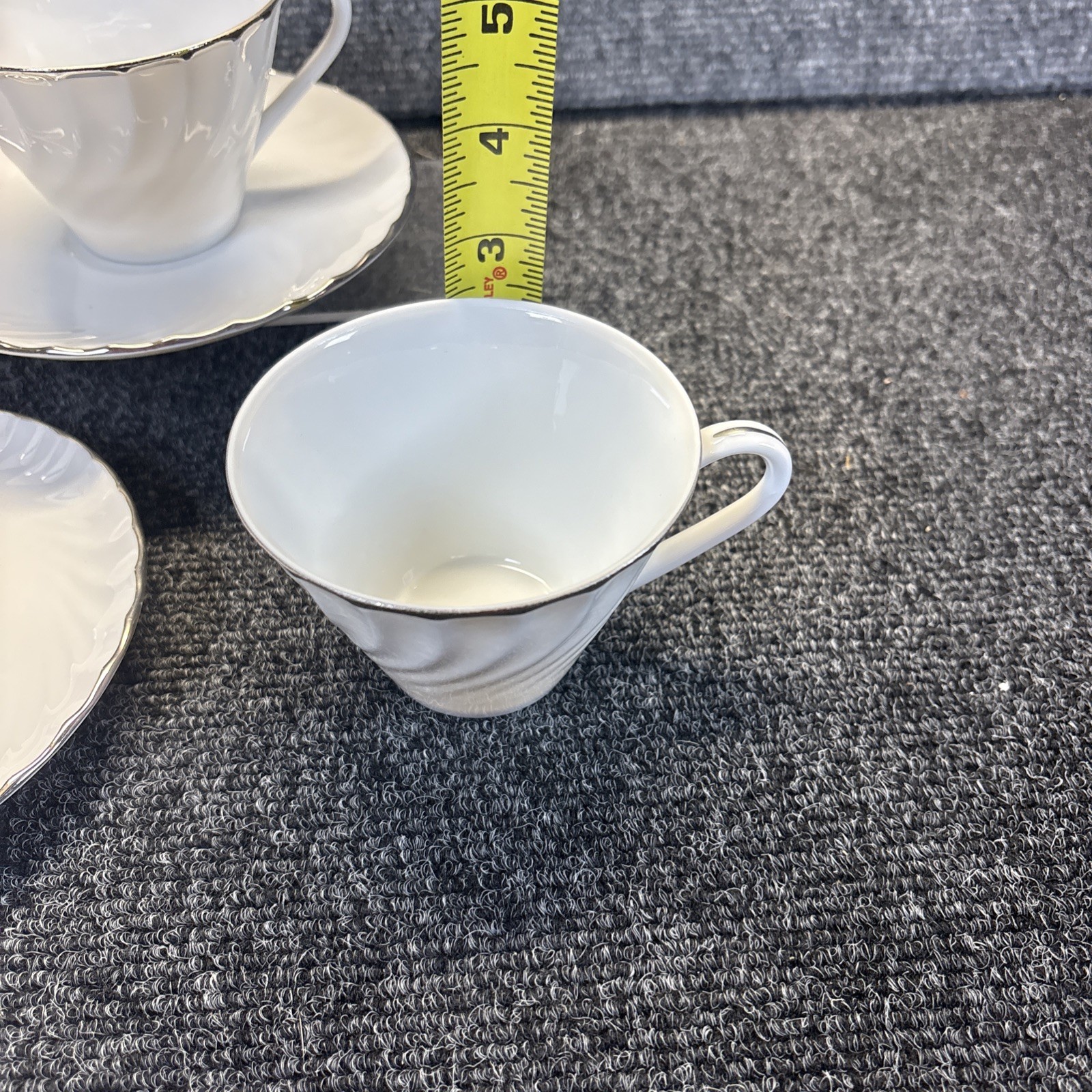 Vtg~Puritan China~Estate~Set of 2 Coffee/Tea Cups and Saucers