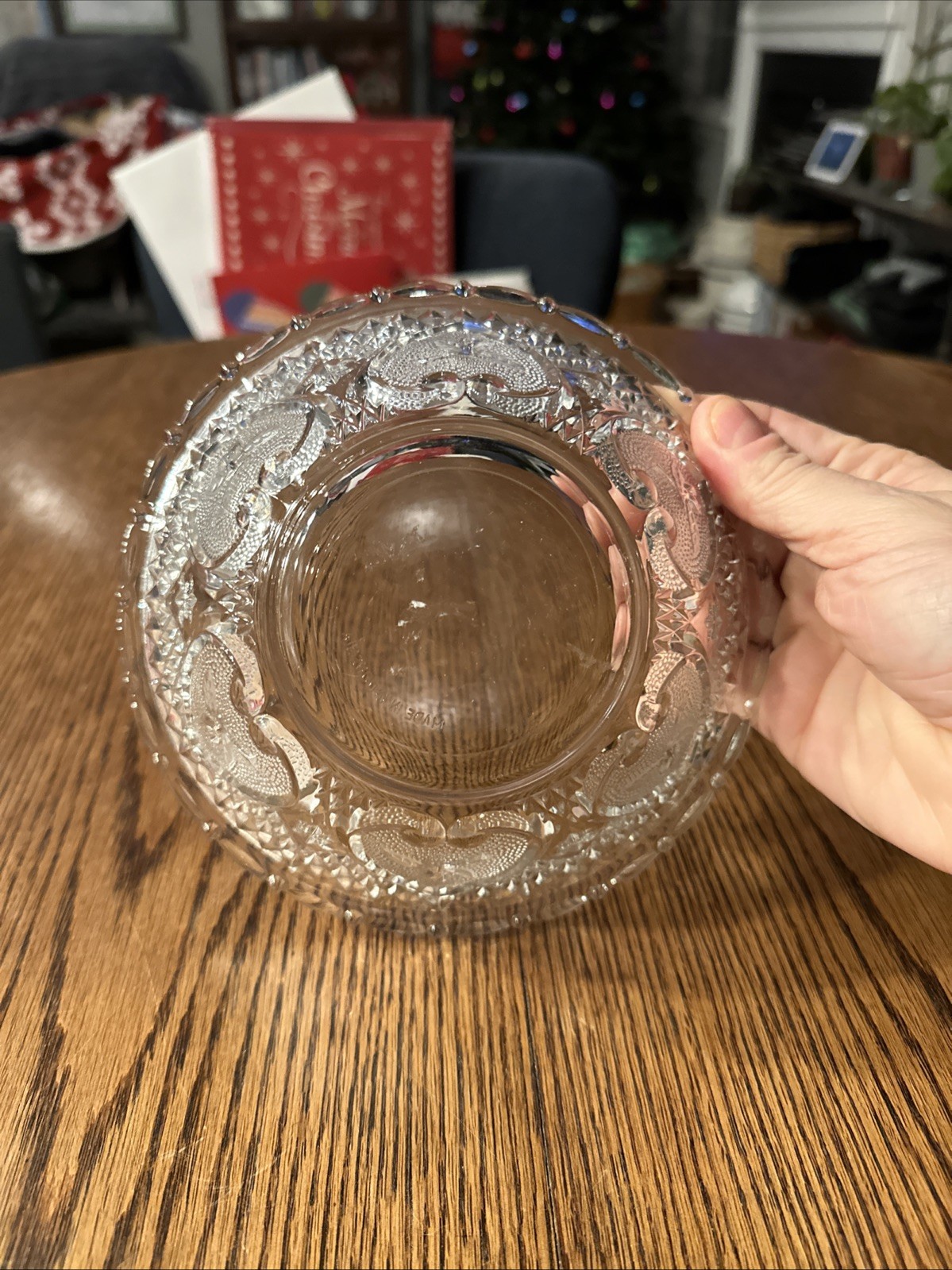 KIG Indonesia Clear Glass Bowl 7”