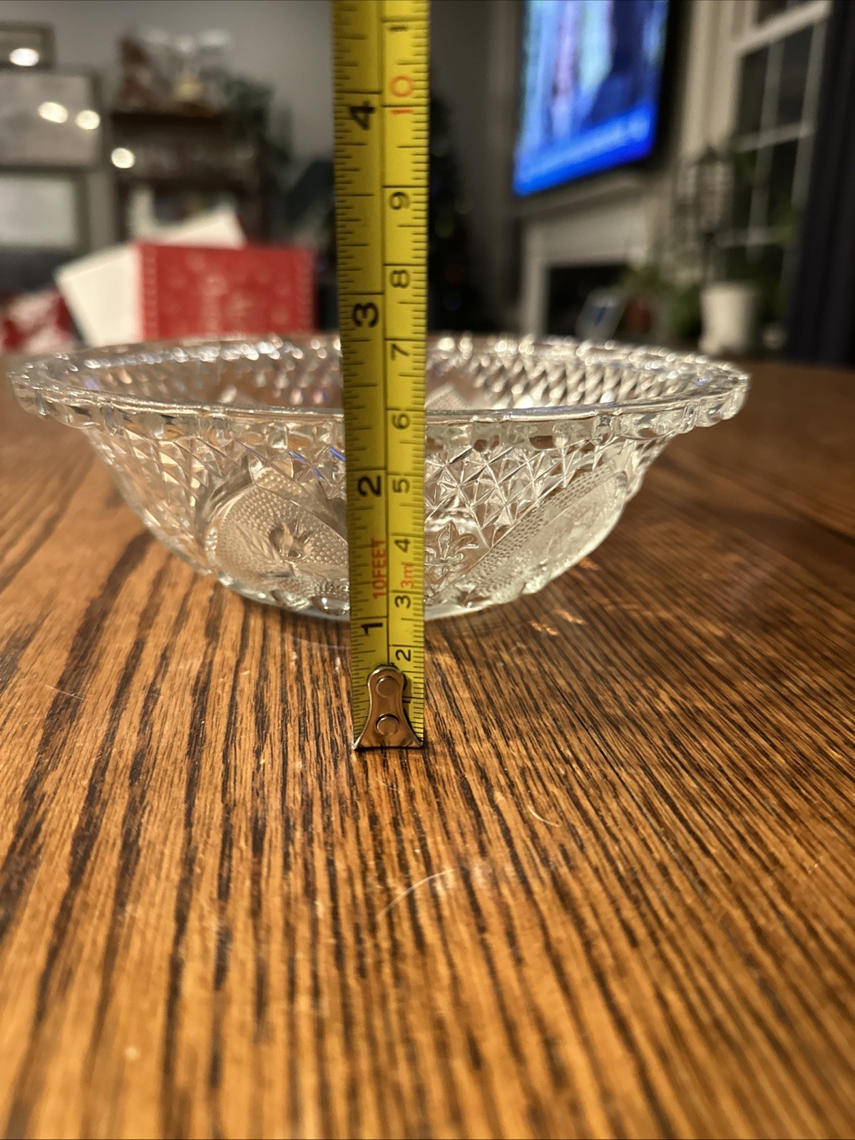 KIG Indonesia Clear Glass Bowl 7”