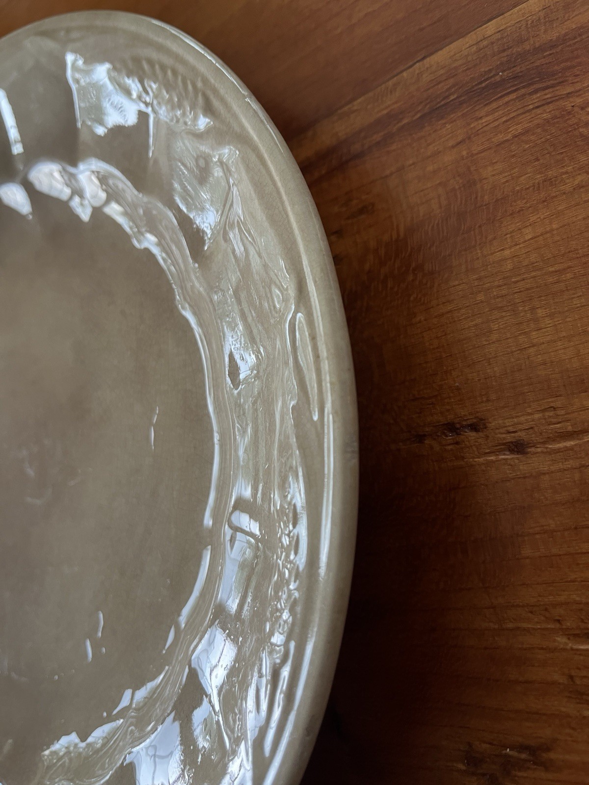 Elsmore And Forster Ironstone China Wheat Plates Lot Of 3