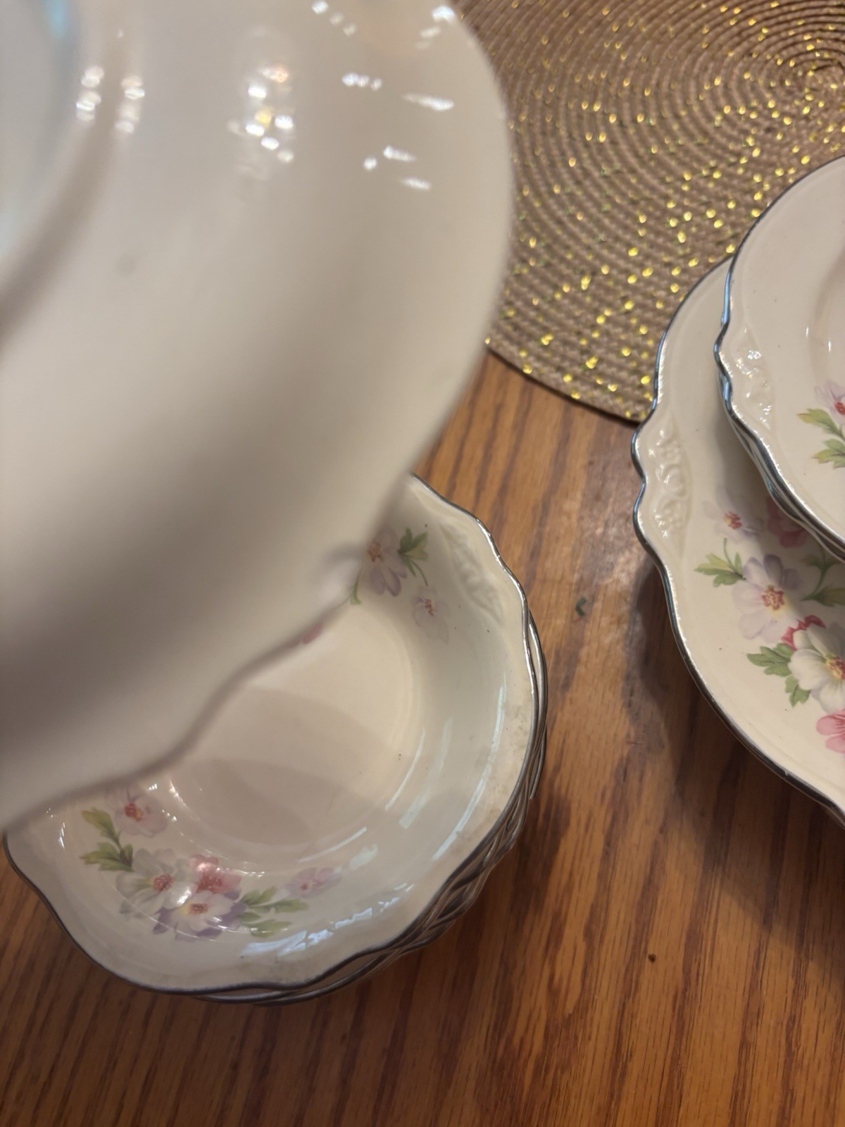 Vintage Homer Laughlin Virginia Rose Mixed Lot of 20 Pieces