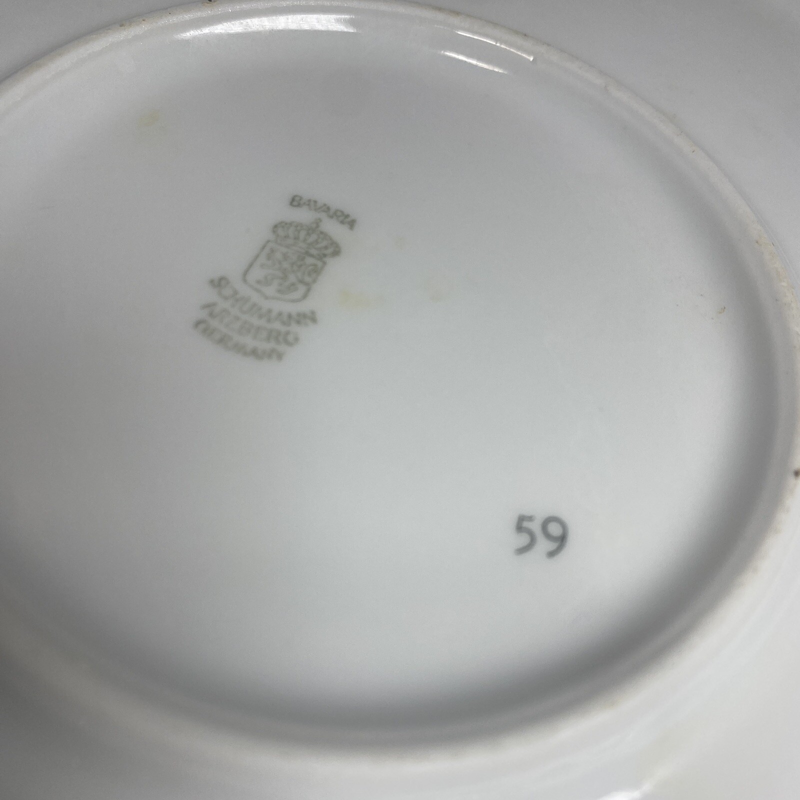 Schumann Arzberg Bavaria Germany Porcelain Covered Vegetable Dish 1600 MCM