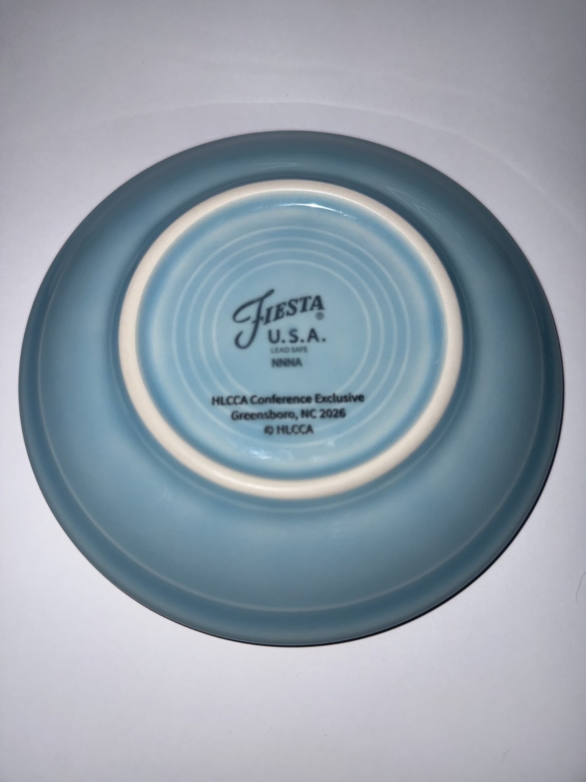 Fiesta Atomic Pine teacup and saucer on Sky