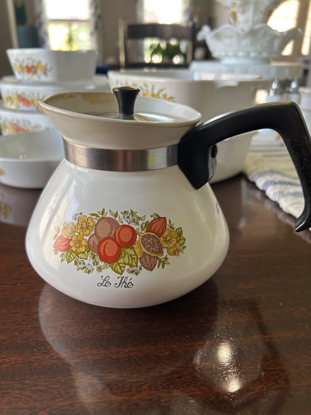 Vintage Corning Ware Spice of Life 12pc Set 5 Casserole, Menuette, Tea Pot, Etc!