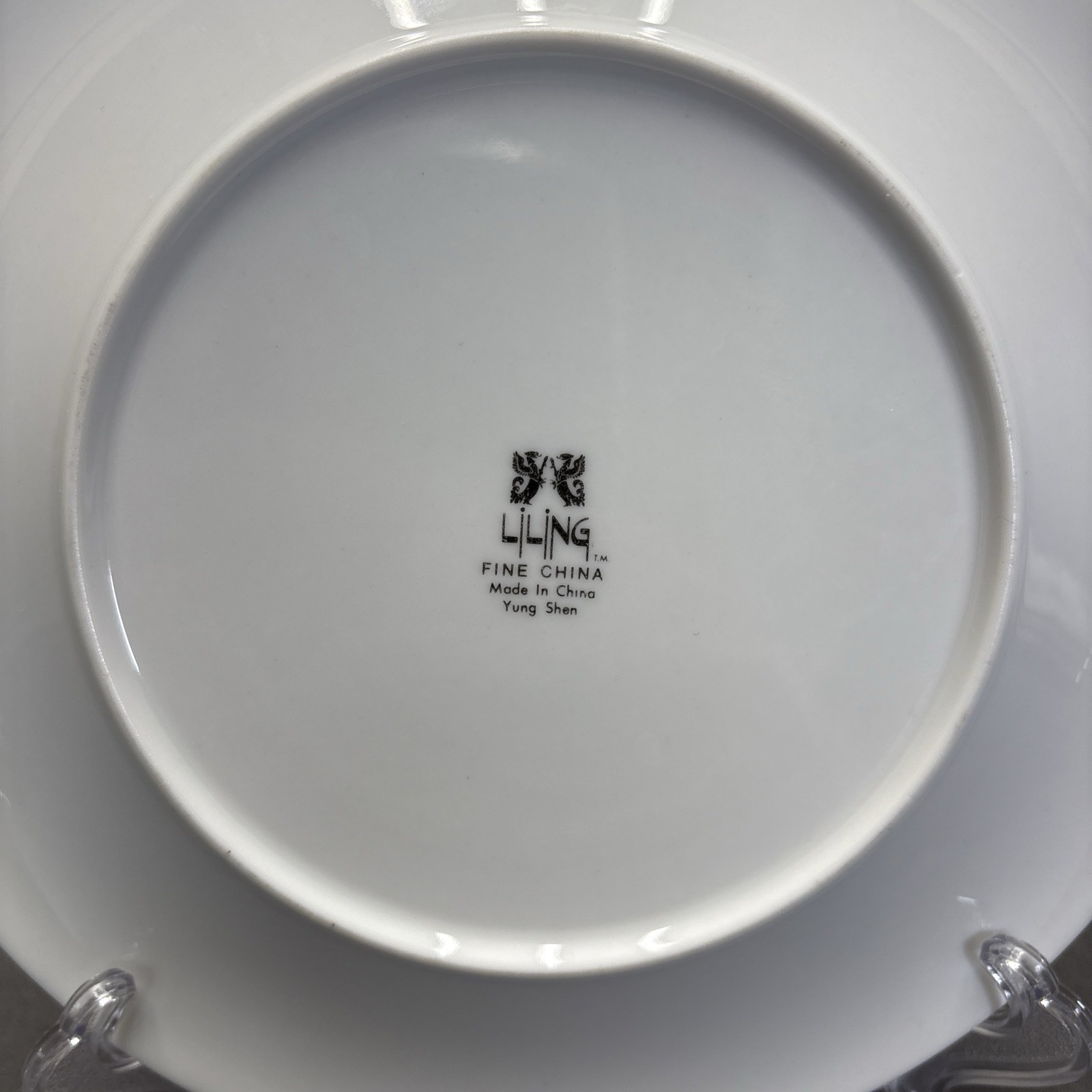 Liling Fine China Ling Rose Salad Plate 7 1/2″ Replacements Yung Shen Floral