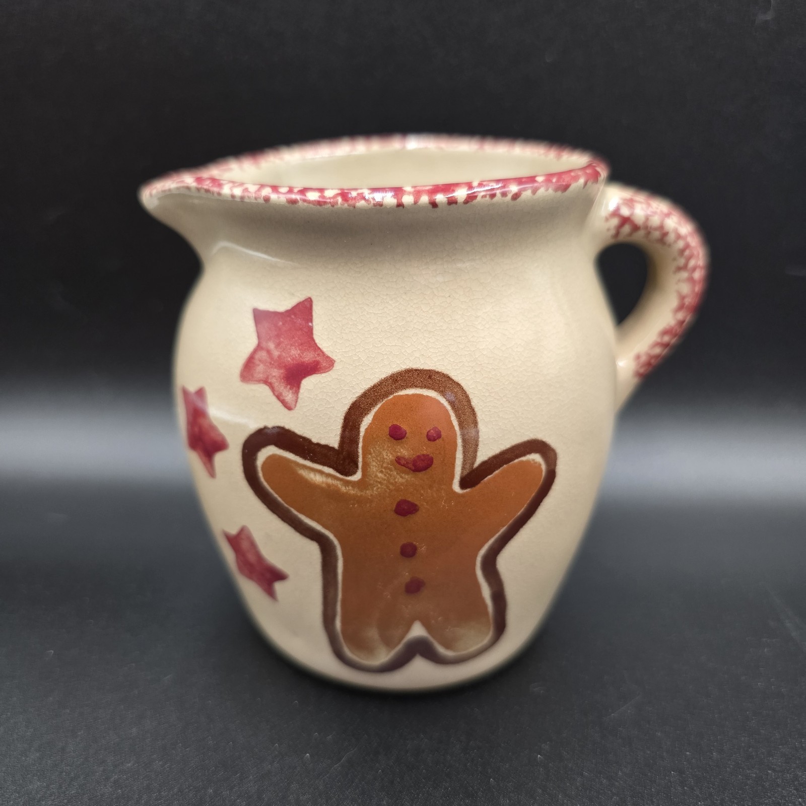 Loomco Gingerbread Creamer 4.25″ Holiday Replacement Pitcher