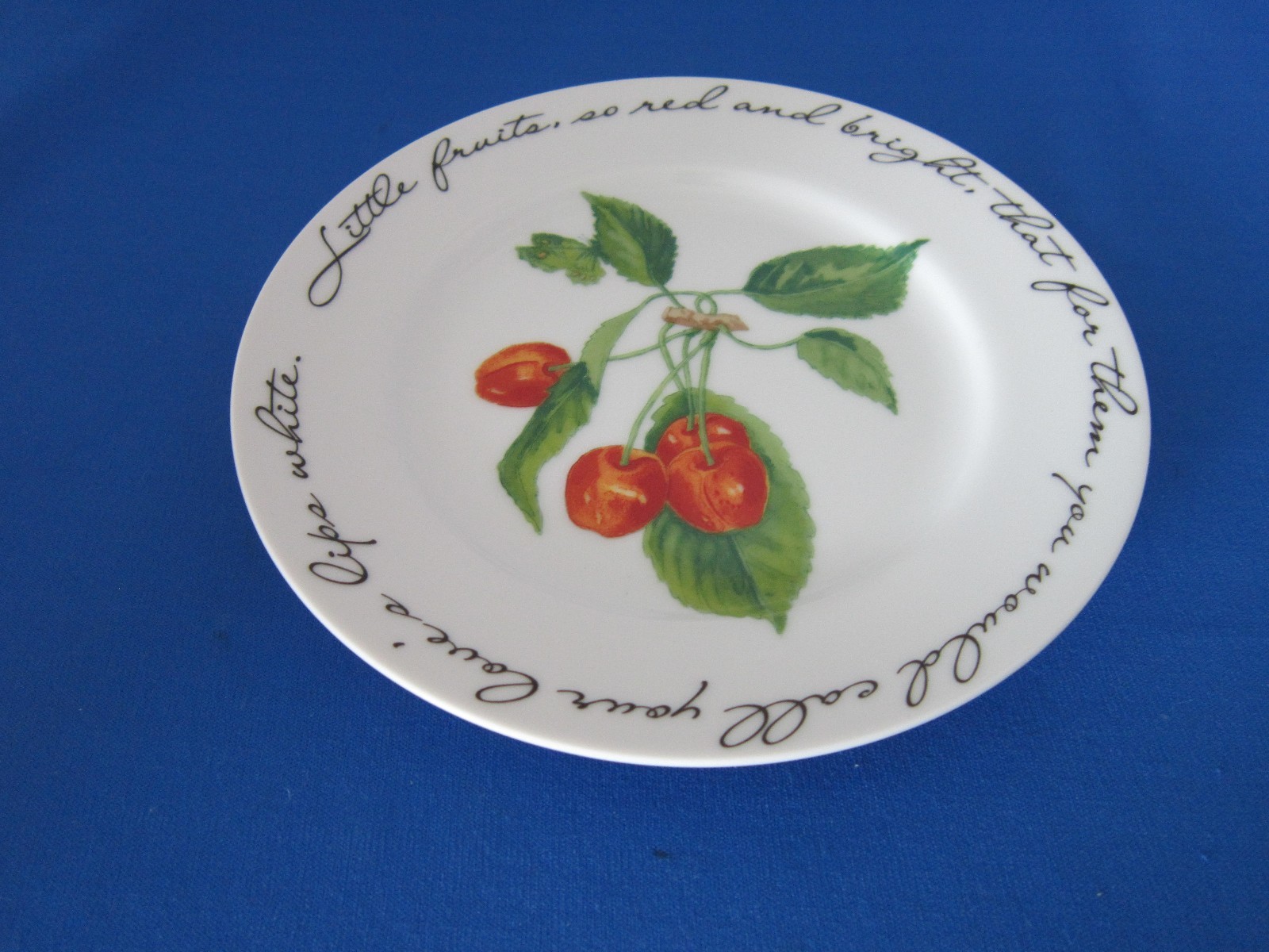 Williams – Sonoma Orchard Suite, Cherry, Luncheon / Dessert Plate(s)