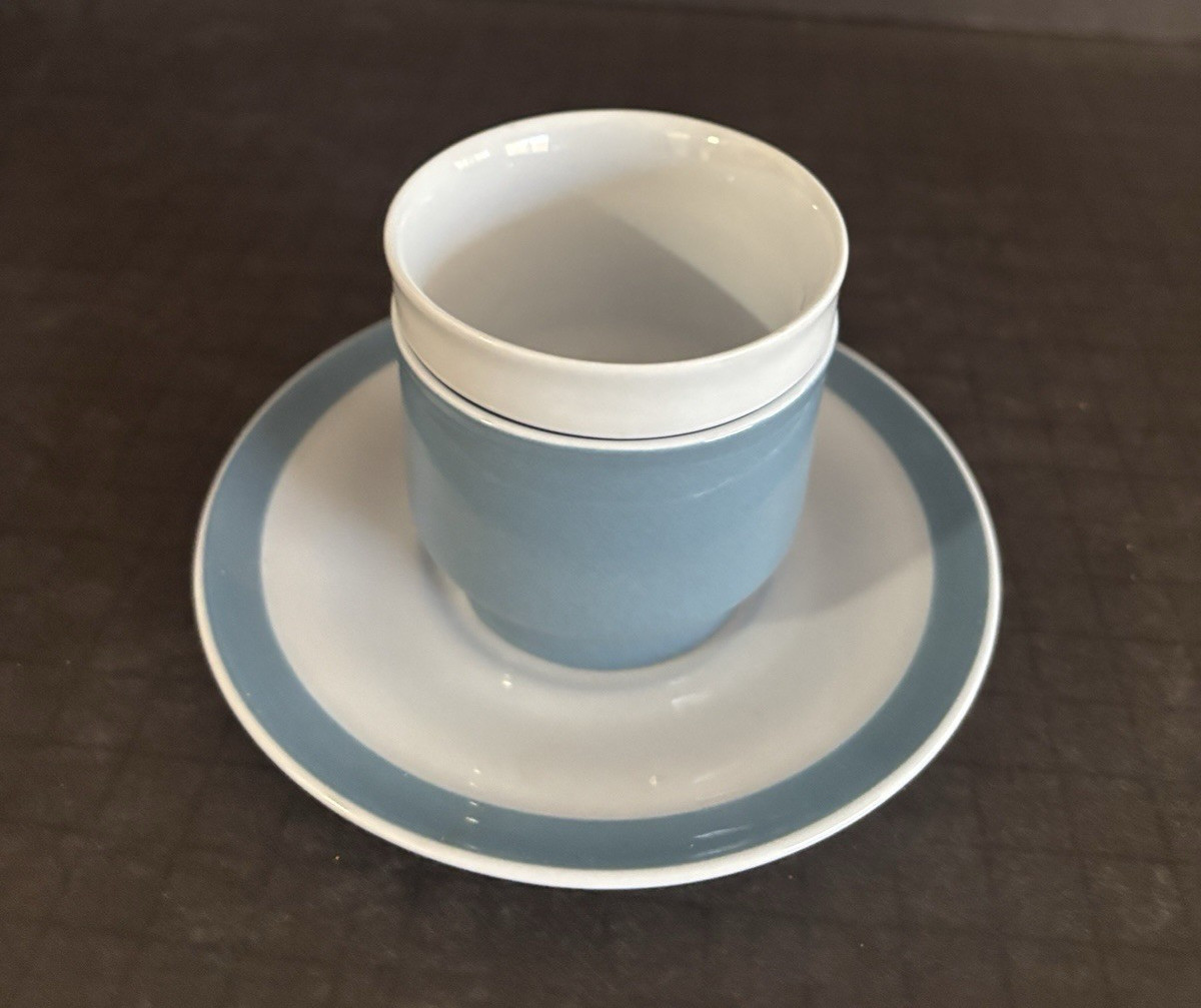 guhnw-le Richard Ginori Italy ~Espresso Coffee Cup Insert & Saucer
