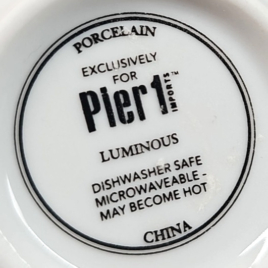 8) Pier 1 Luminous White Individual Dip Bowls Set Small Round Serving Dishes Lot