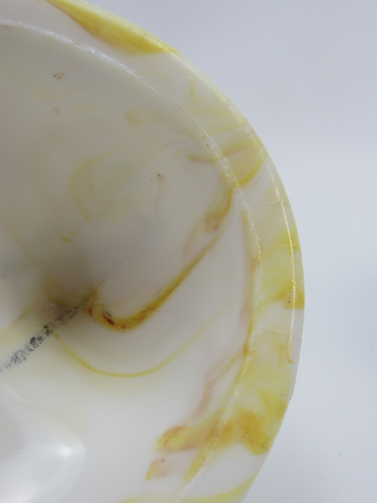Atterbury Hen on Nest Yellow Slag Glass Covered Dish Antique 1800s