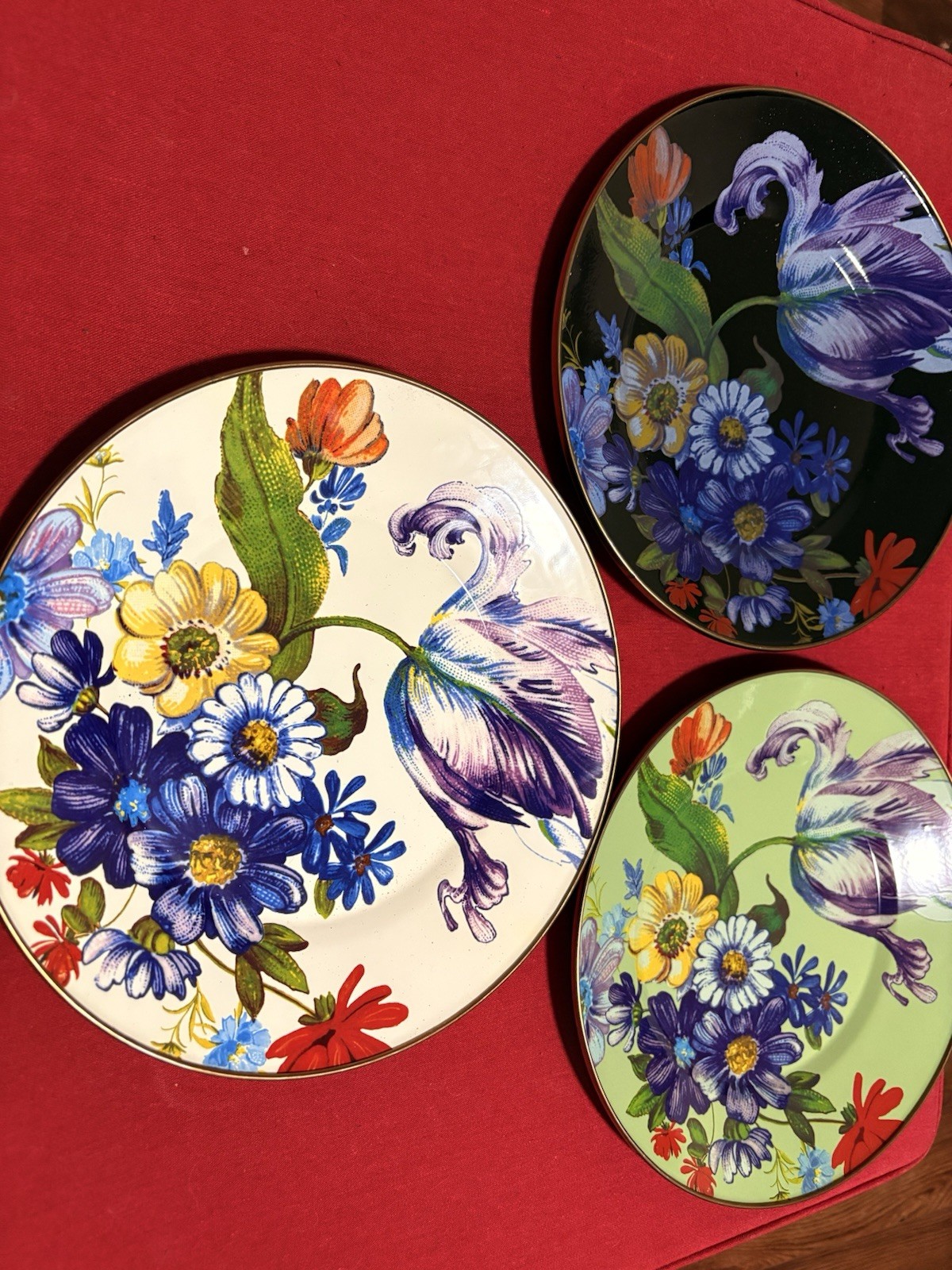 Mckenzie childs plates (3 )