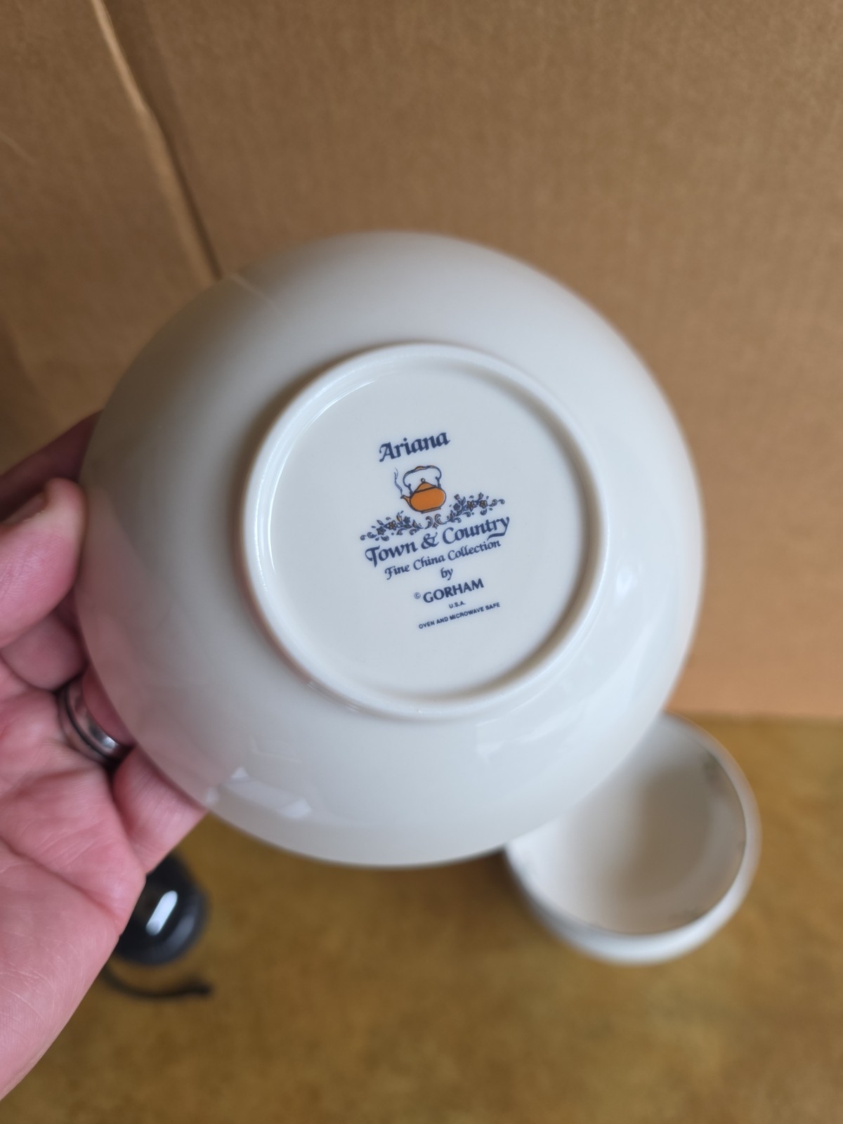 Lot Of (8) Gorham Ariana Fruit Dessert Sauce Bowls 5 1/4″