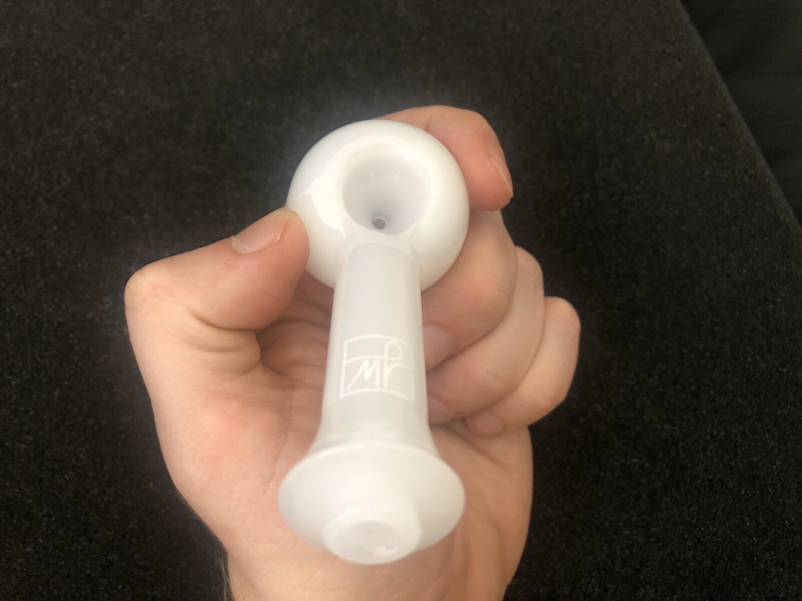 GRAV Labs Jane West Cloud White Spoon Pipe (4”) — Retired in 2019 — New In Box
