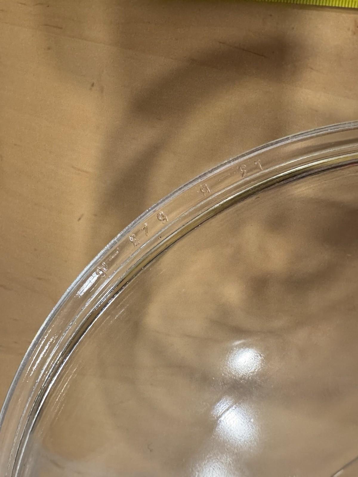 Vintage Pyrex Replacement Glass Lid 623C Round 8″ Lid Only Clear Casserole Cover