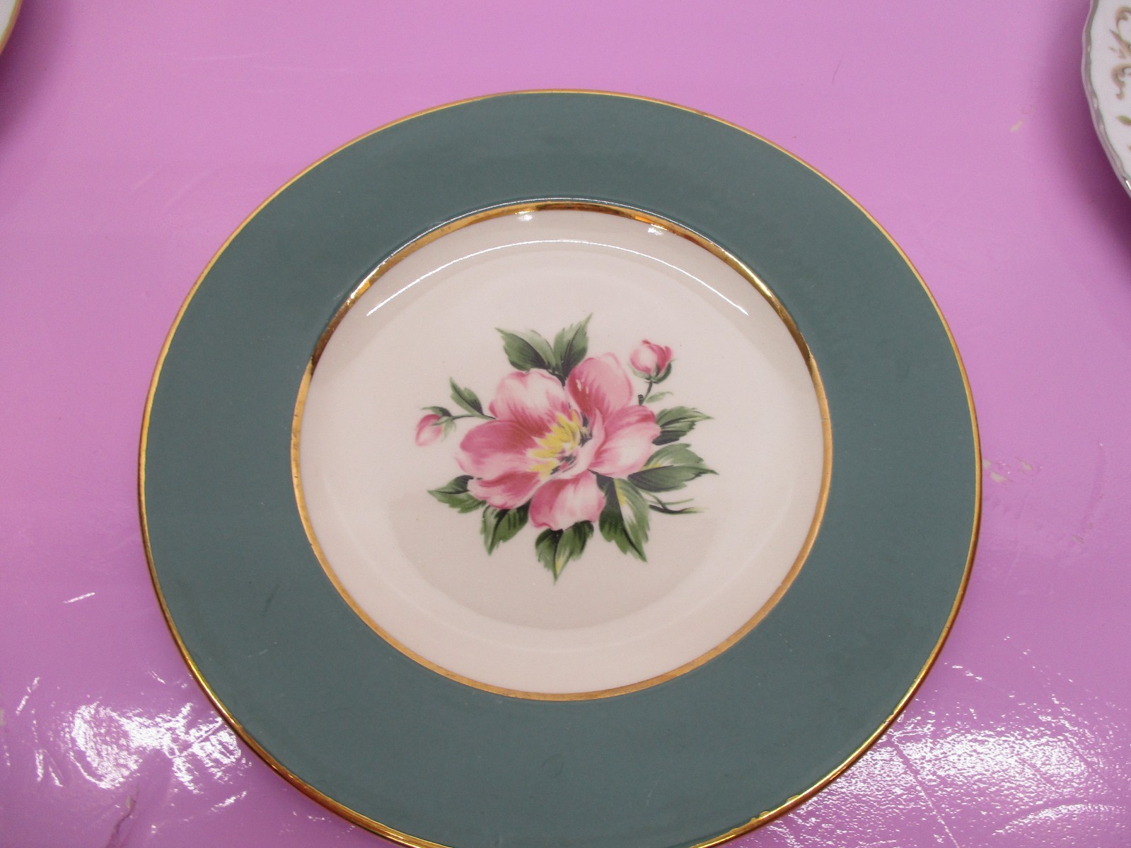 Vintage Mismatched China Bread Plates & Salad Plates ~ 10pcs-Beautiful-Colorful