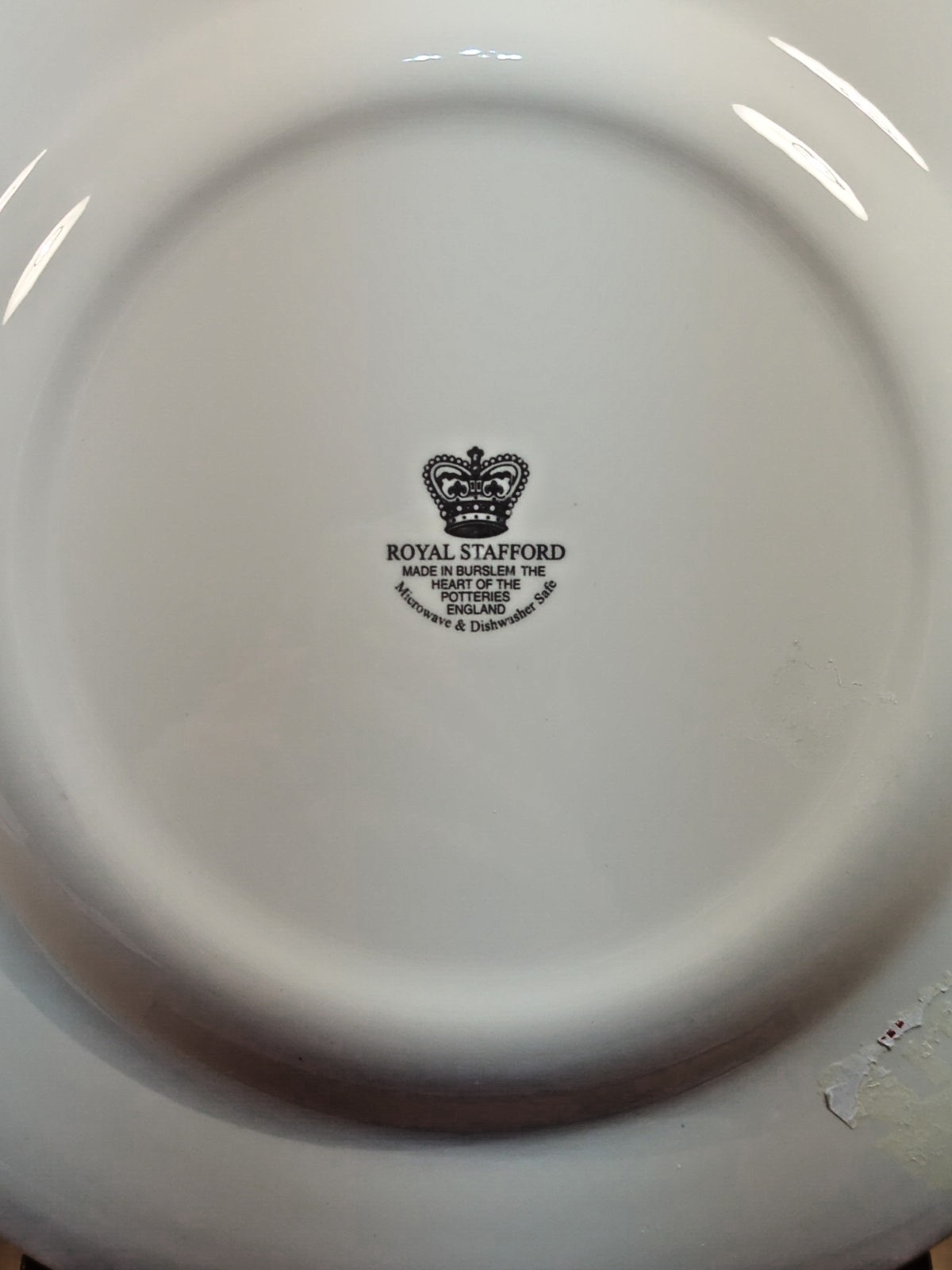 Royal Stafford England Buck Doe Acorn Dinner Plate 11″ NEW