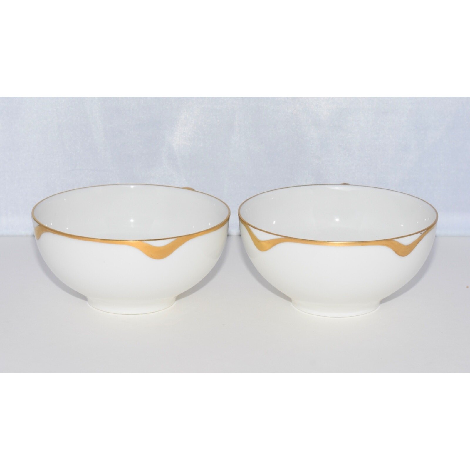 Haviland Limoges France Gold Coffee Cup Set Silver Wedding