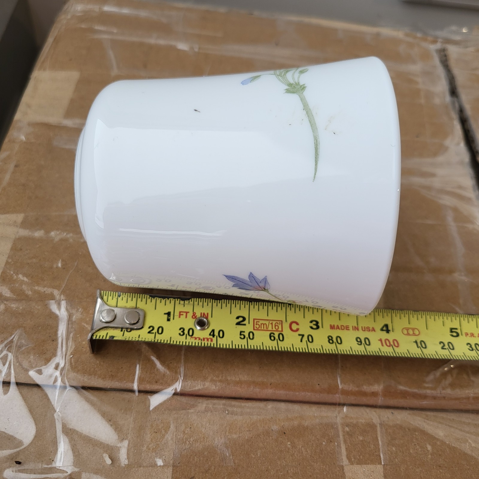 Corelle by Corning Blue Dusk (BLUEBELLS) Coffee Cups (2) VTG/DISCONTINUED