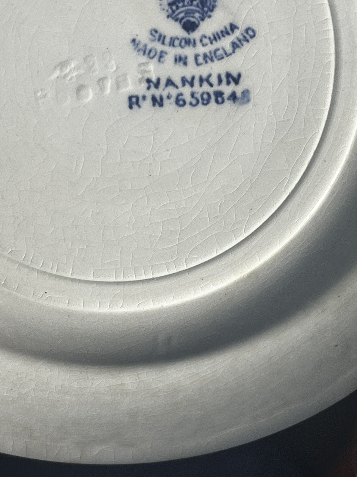 BOOTHS Vintage Set Of 4 Bread/Desert Plates NANKIN pattern English Silicon China
