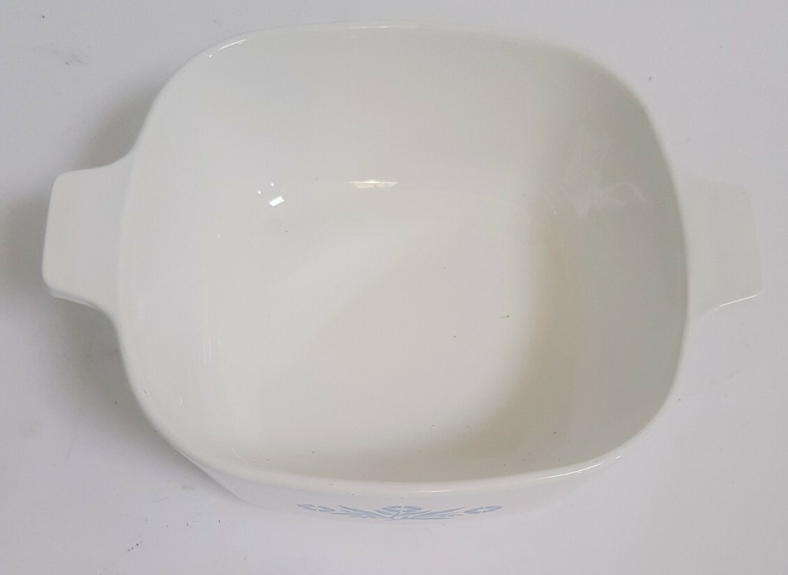 Corning Blue Cornflower 12 pc Lot Set Roaster Casserole Dishes Pie Pan Lids