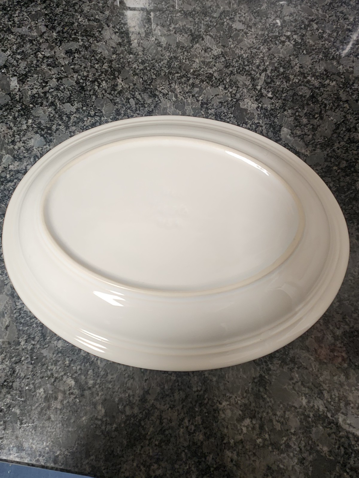 Fiesta/Fiestaware Homer Laughlin White 11 5/8″ Serving Platter Excellent