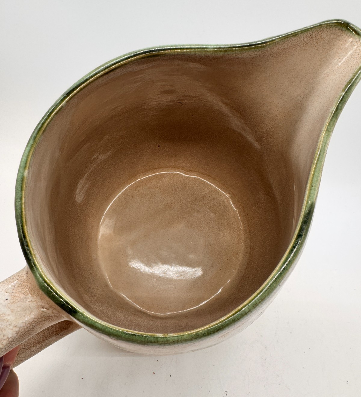 Louisville Stoneware John B. Taylor Harvest Pitcher Jug Huge 64 oz.