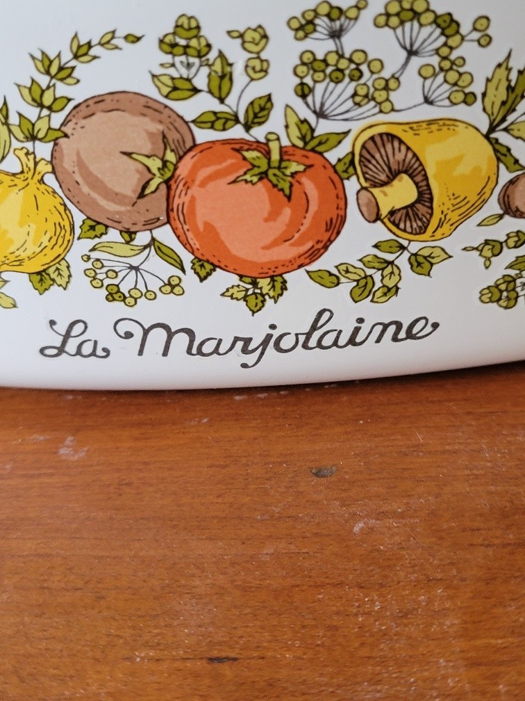🔥Corning Rare Stamp Vtg La Marjolaine 2 Liter A-2-B Excellent Cond