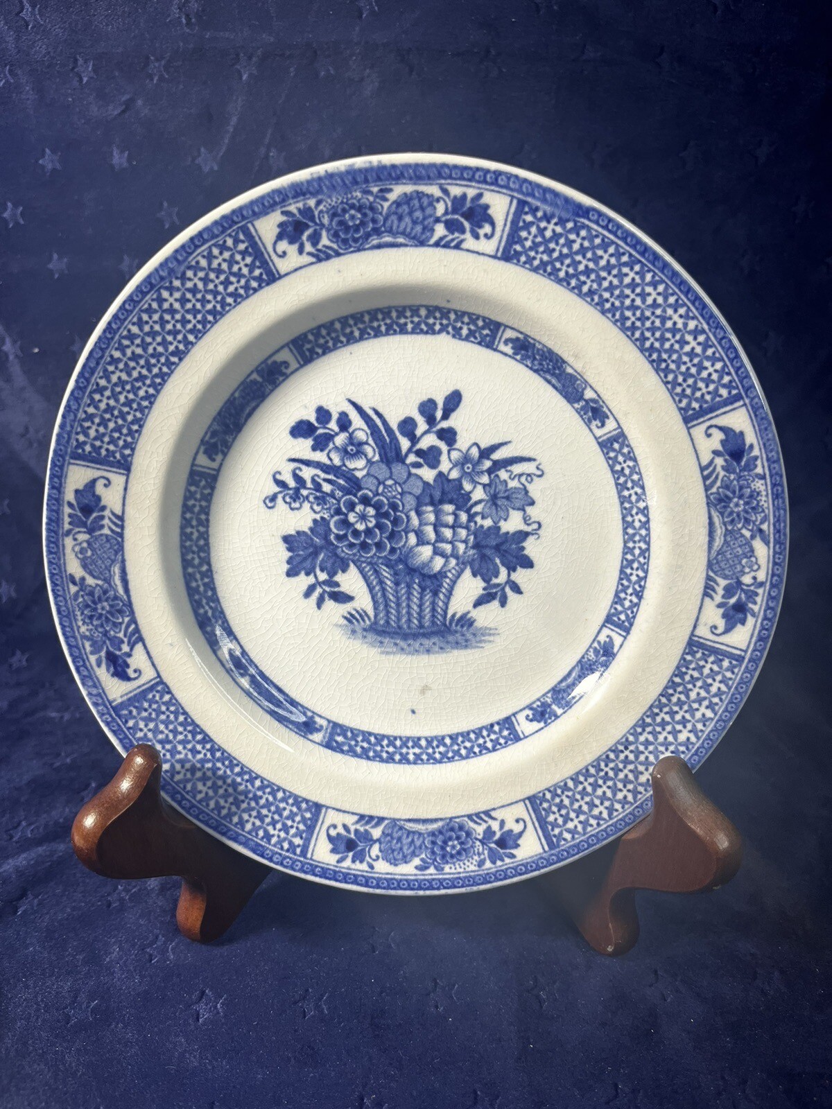 BOOTHS Vintage Set Of 4 Bread/Desert Plates NANKIN pattern English Silicon China