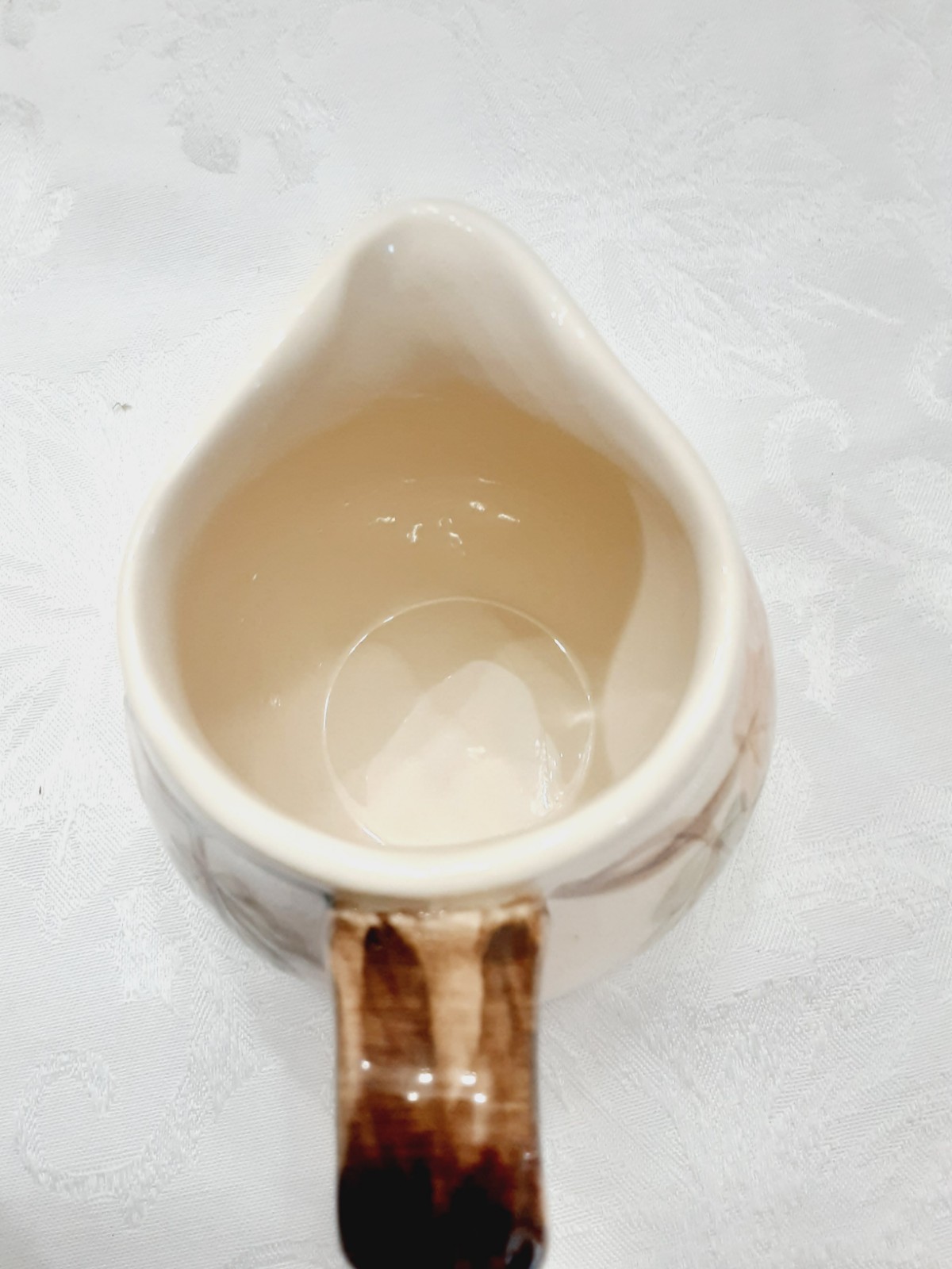 FRANCISCAN October Creamer Fall Leaves Multicolor USA Vintage