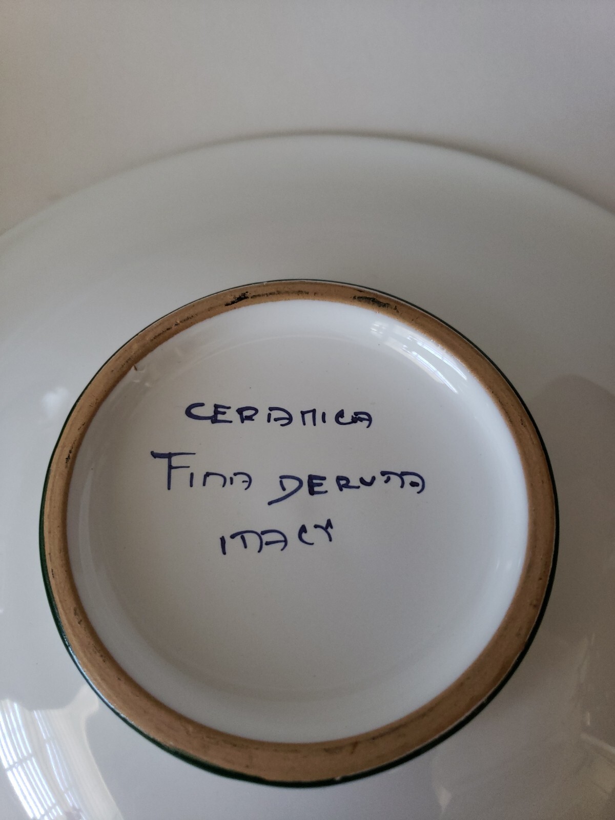 Ceramica Fruit and Leaves 13″ Pasta Serving Bowl