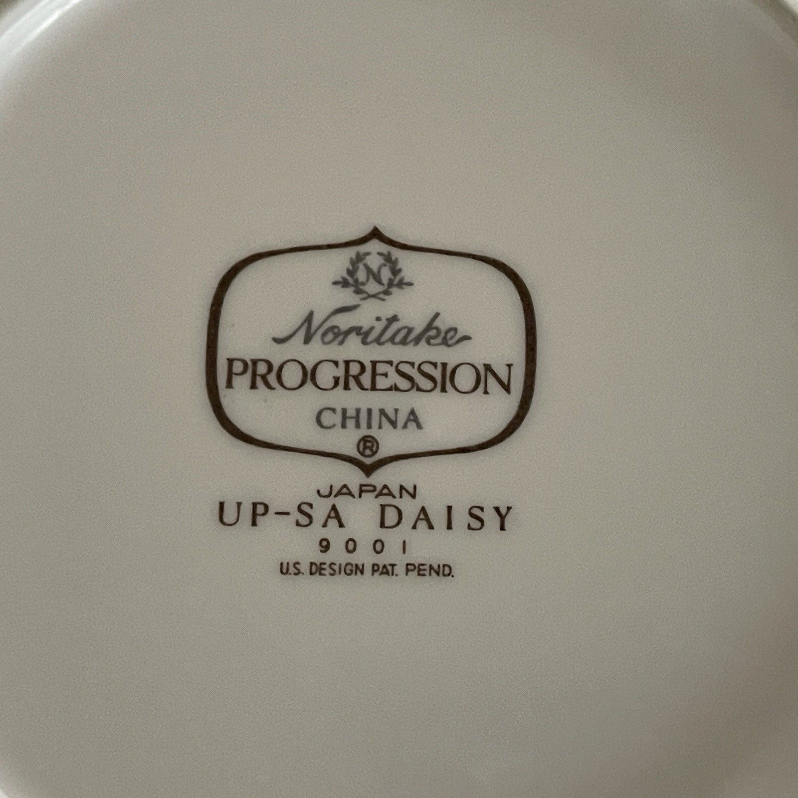 Up Sa Daisy Noritake Progression Japan Bread Butter Plates 6 3/8″ Set of Two