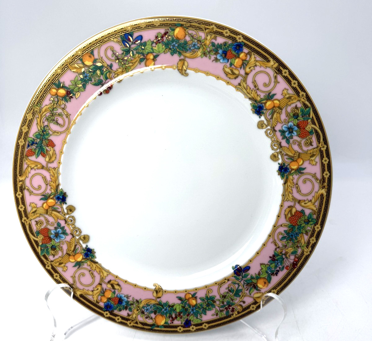 Exquisite Versace by Rosenthal 8 3/4″ Butterfly Garden Plate