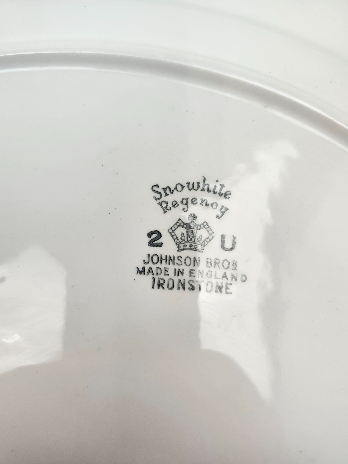 Johnson Bros Snowhite Regency Ironstone England Replacement Pieces – You Choose