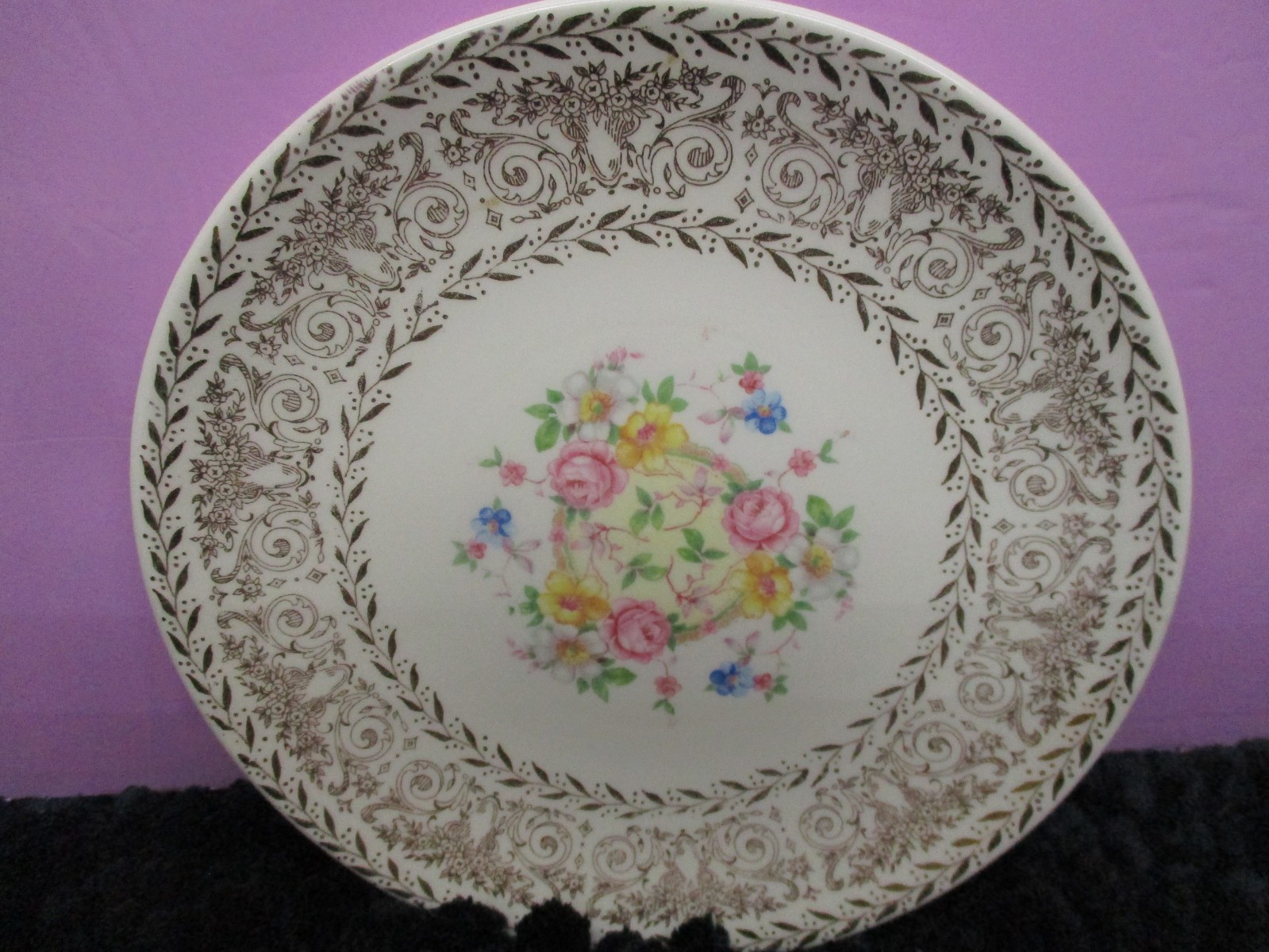 Vtg Mismatched China 5~Dinner Plates~5 Bread~Set Of 10 England~Germany~Japan~USA